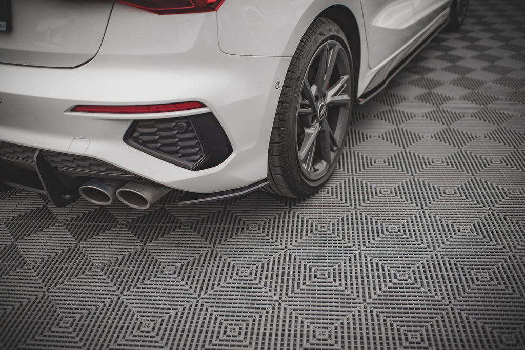 Maxton Design Street Pro Heck Ansatz Flaps Diffusor passend für Audi S3 Sportback 8Y
