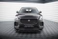 Maxton Design Street+ Spoilerlippe Front Ansatz passend für Jaguar E-Pace R-Dynamic X540 schwarz Hochglanz