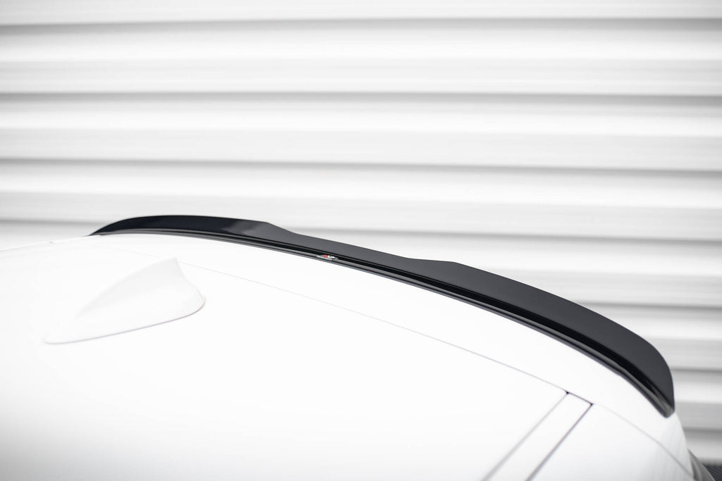 Maxton Design Spoiler CAP V.1 passend für BMW 1er M-Paket / M140i / Standard F20 schwarz Hochglanz