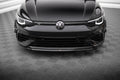 Maxton Design Street+ Spoilerlippe Front Ansatz V.7 passend für VW Golf R Hatchback / Variant Mk8 schwarz Hochglanz