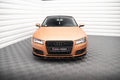 Maxton Design Street+ Spoilerlippe Front Ansatz V.2 passend für Audi A7 C7 schwarz Hochglanz