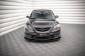 Maxton Design Street Pro Street+ Spoilerlippe Front Ansatz passend für + Flaps passend für V.1 + Flaps Mazda 3 MPS Mk1 schwarz Hochglanz