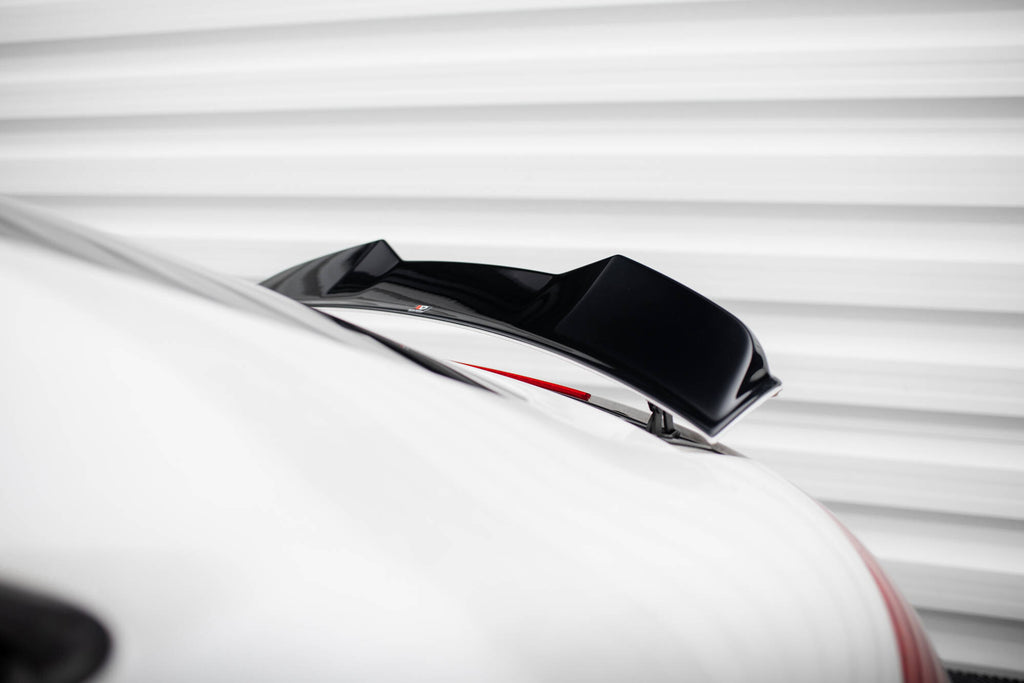 Maxton Design Spoiler CAP 3D passend für Audi TT 8J schwarz Hochglanz