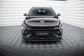 Maxton Design Street+ Spoilerlippe Front Ansatz passend für Hyundai Kona N-Line Mk2 schwarz Hochglanz