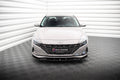 Maxton Design Street+ Spoilerlippe Front Ansatz passend für Hyundai Elantra Mk7 schwarz Hochglanz