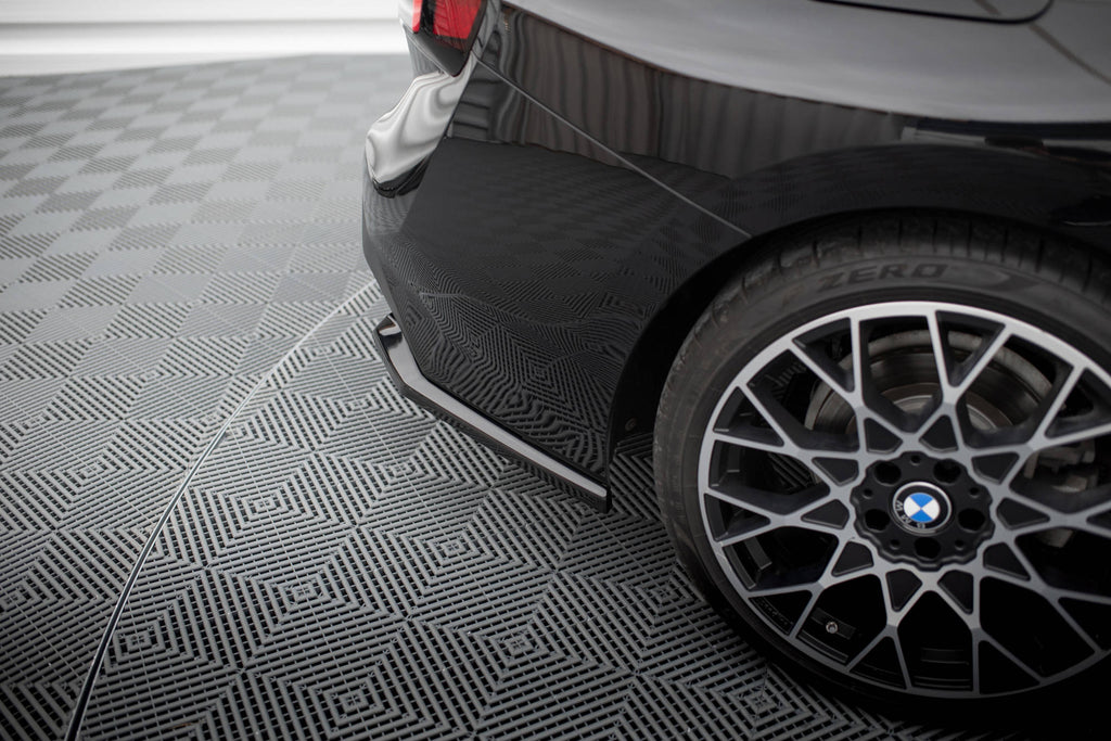 Maxton Design Heck Ansatz Flaps Diffusor V.1 passend für BMW 2 Coupe G42 schwarz Hochglanz