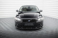 Maxton Design Street+ Spoilerlippe Front Ansatz passend für Volvo S80 Mk2 schwarz Hochglanz