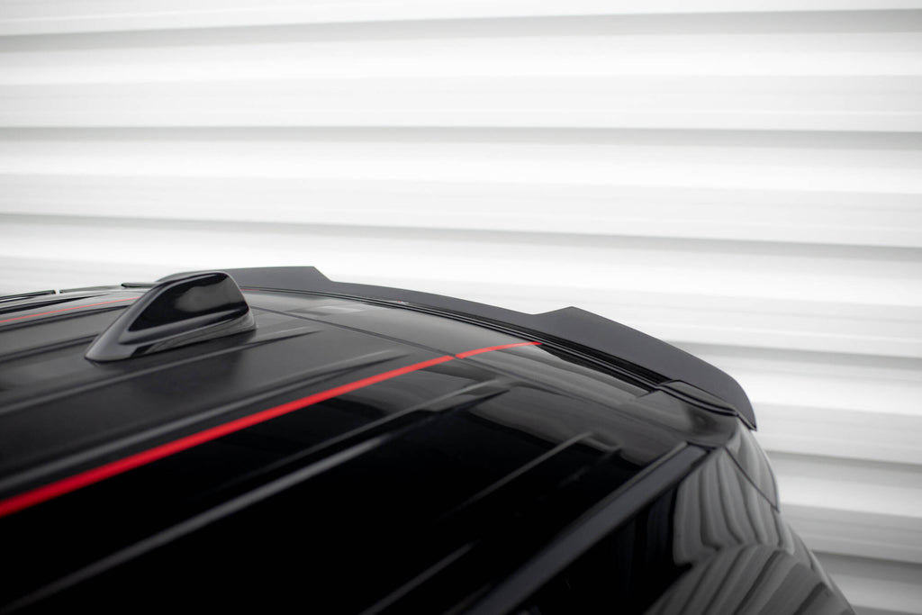 Maxton Design Spoiler CAP passend für Dodge Durango Facelift RT / SRT Mk3 schwarz Hochglanz