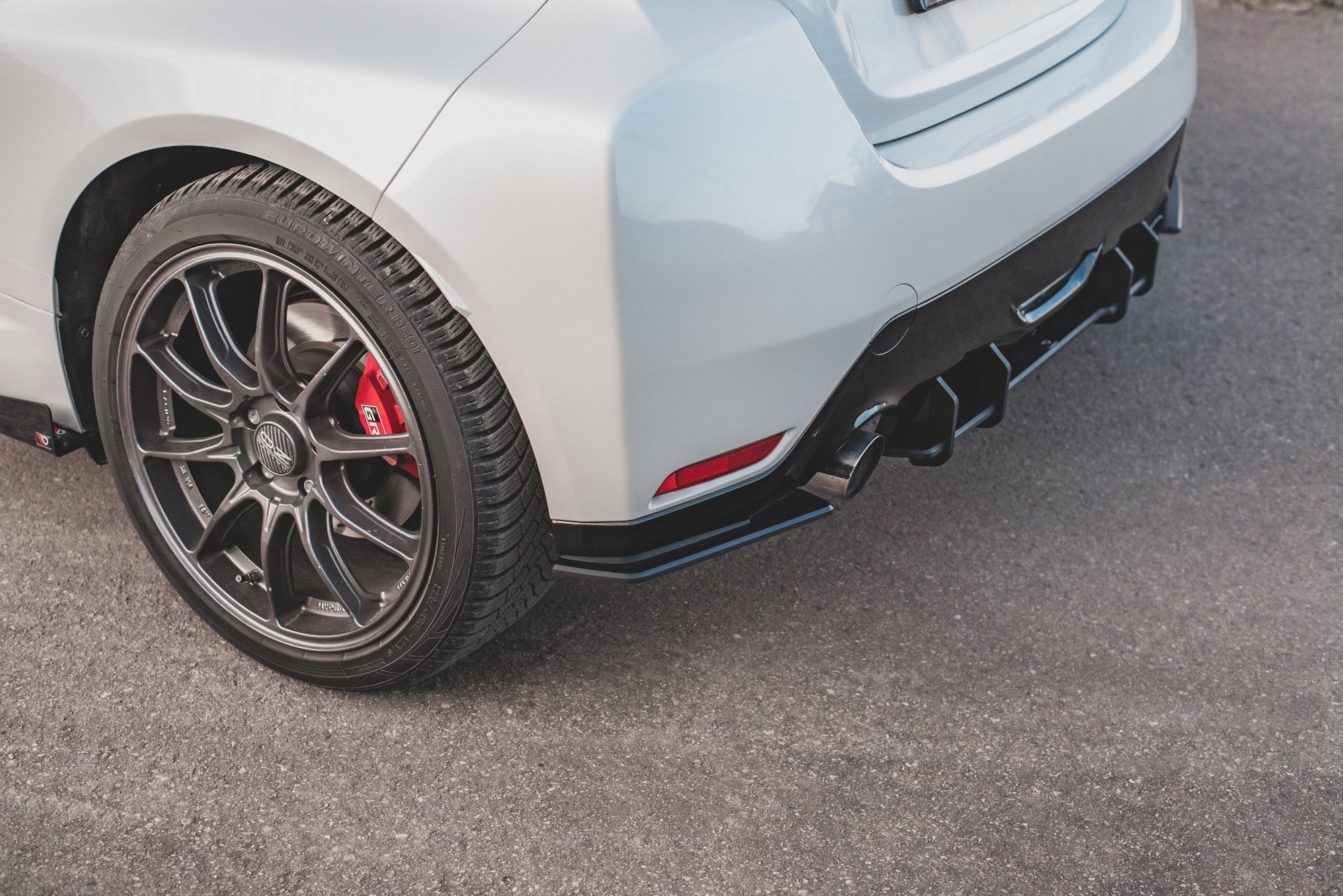 Maxton Design Street Pro Heck Ansatz Flaps Diffusor passend für Toyota GR Yaris Mk4