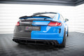 Maxton Design Hintere Seiten Flaps passend für Audi TT S 8S Facelift schwarz Hochglanz