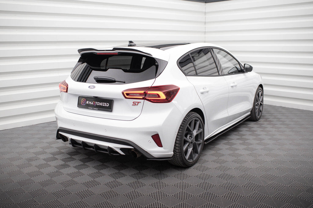 Maxton Design Street Pro Heck Ansatz Flaps Diffusor passend für Ford Focus ST Mk4