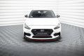 Maxton Design Flaps Hyundai I30 N Mk3 Hatchback / Fastback schwarz Hochglanz für Hyundai I30 N Mk3