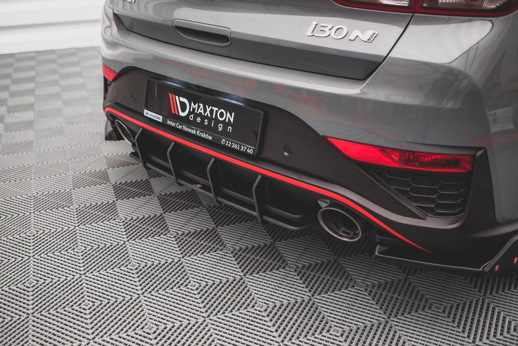 Maxton Design Street Pro Heckschürze passend für Hyundai I30 N Hatchback Mk3 Facelift