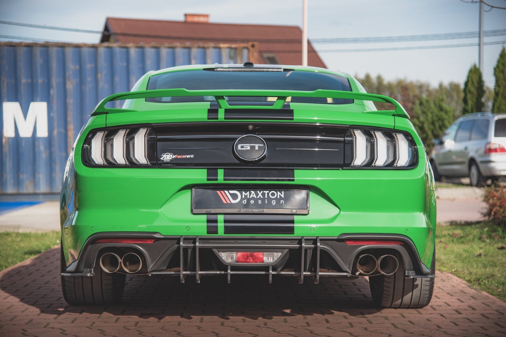 Maxton Design Street Pro Heckschürze passend für Ford Mustang GT Mk6 Facelift