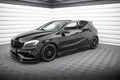 Maxton Design Street+ Seitenschweller Leisten passend für Mercedes-Benz A AMG-Line W176 Facelif schwarz Hochglanz