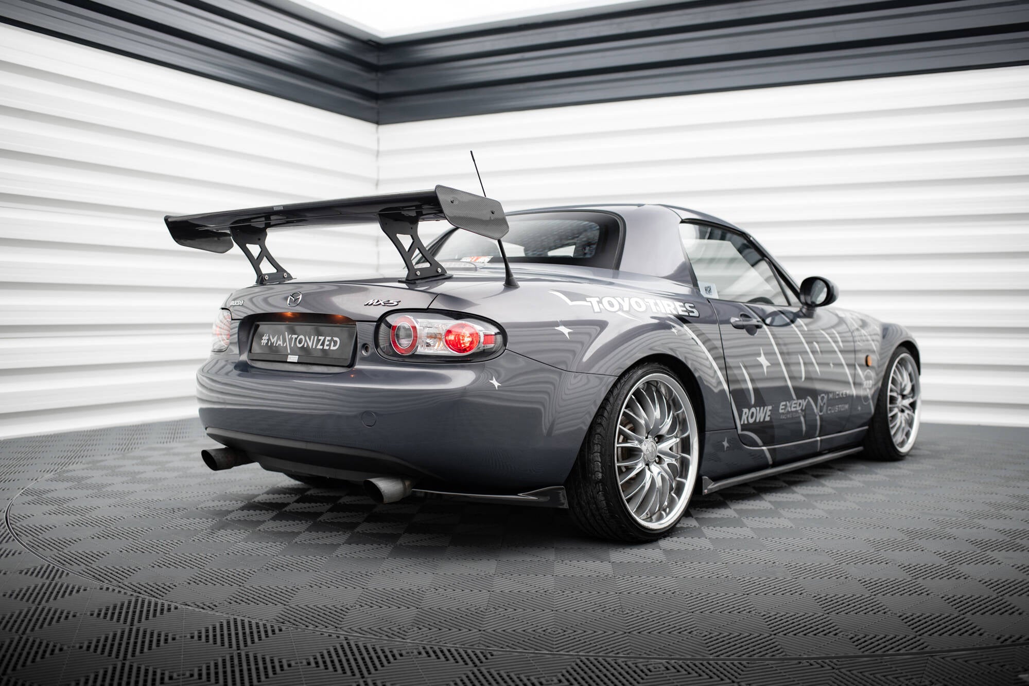 Maxton Design Carbon Spoiler Mazda MX5 Hardtop NC(MK3) für Mazda MX-5 Mk3 (NC)