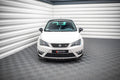 Maxton Design Street+ Spoilerlippe Front Ansatz V.2 passend für Seat Ibiza FR SC Mk4 Facelift schwarz Hochglanz