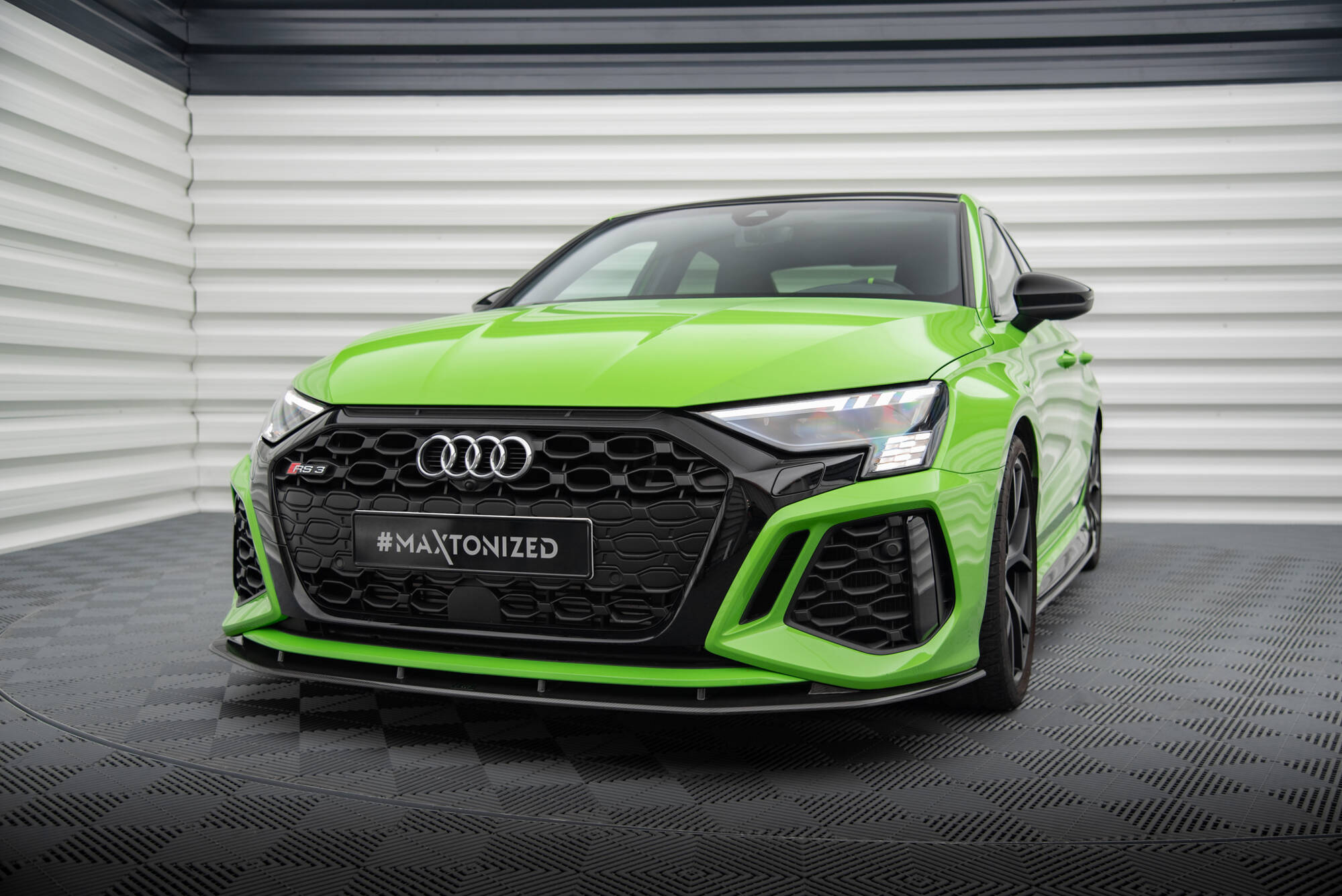 Maxton Design Prepreg Carbon Fiber Front Splitter Audi RS3 Limousine / Sportback 8Y für Audi A3