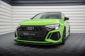 Maxton Design Set od Carbon Splitters Audi RS3 8Y Limousine schwarz matt für Audi