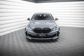 Maxton Design Street+ Spoilerlippe Front Ansatz V.3 passend für BMW 1er M-Paket/ M135i / 128ti F40 schwarz Hochglanz