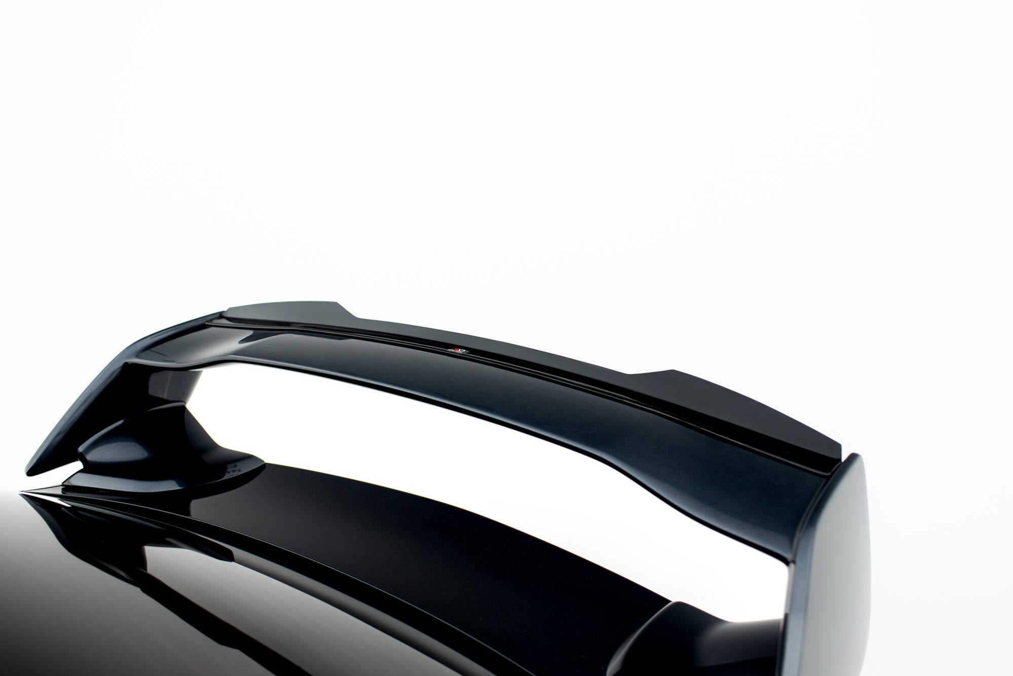 Maxton Design Spoiler CAP passend für Subaru Impreza WRX STI Mk3 Facelift schwarz Hochglanz