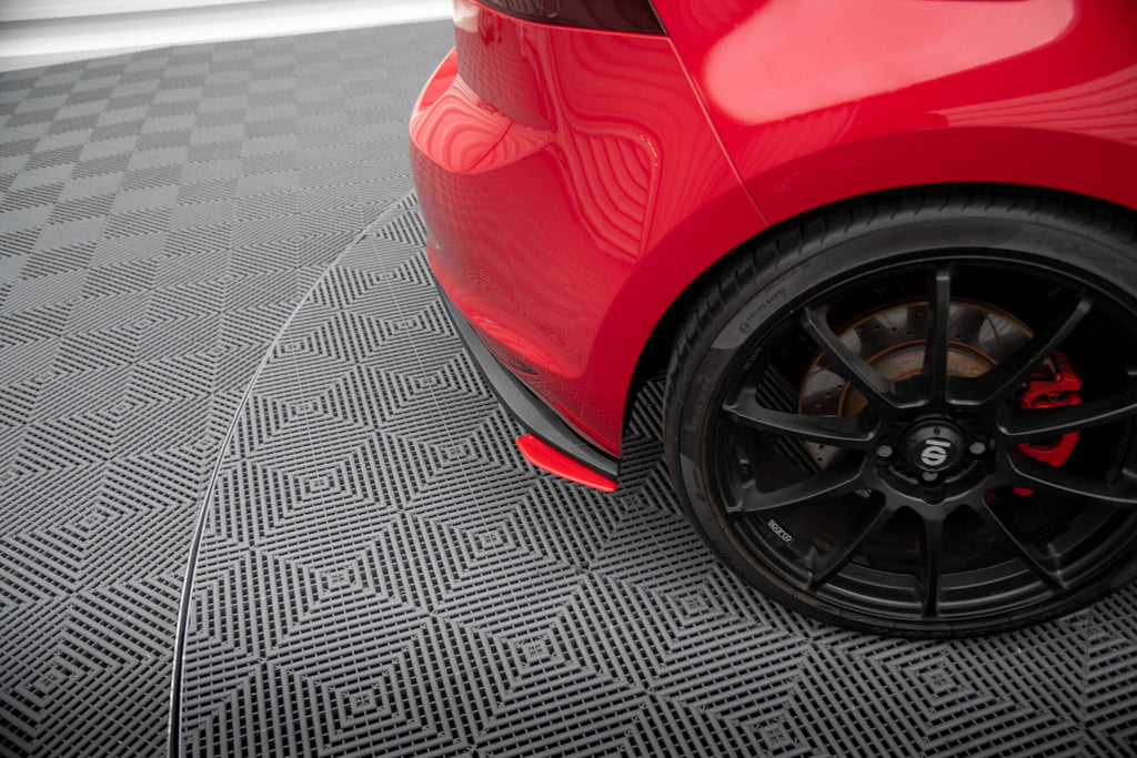 Maxton Design Heck Ansatz Flaps Diffusor passend für VW Golf GTI Clubsport Mk7