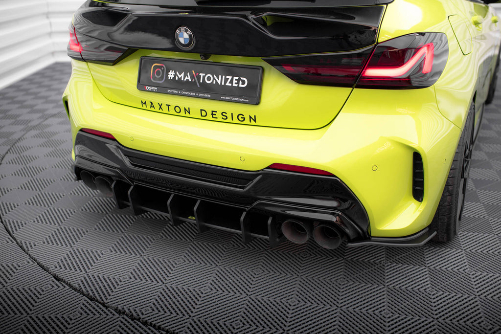 Maxton Design Street Pro Heckschürze V.4 passend für BMW 1er M-Paket / M135i / 128ti F40