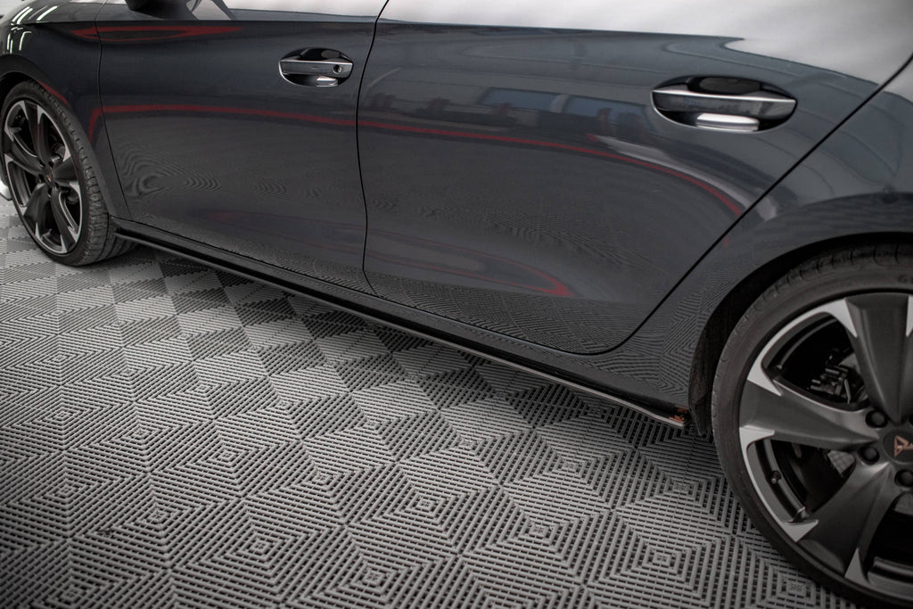 Maxton Design Street Pro Street+ Seitenschweller Leisten passend für Cupra Leon ST / Hatchback Mk1 / Mk1 Facelift
