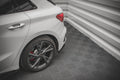 Maxton Design Heck Ansatz Flaps Diffusor V.1 passend für Audi S3 Sportback 8Y schwarz Hochglanz