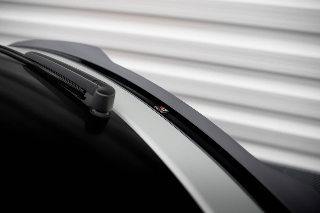 Maxton Design Spoiler CAP passend für Audi RSQ3 / Q3 S-Line / Q3 Sportback F3 schwarz Hochglanz
