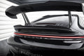 Maxton Design Niedriger Spoiler CAP passend für Porsche 911 992 GT3 schwarz Hochglanz