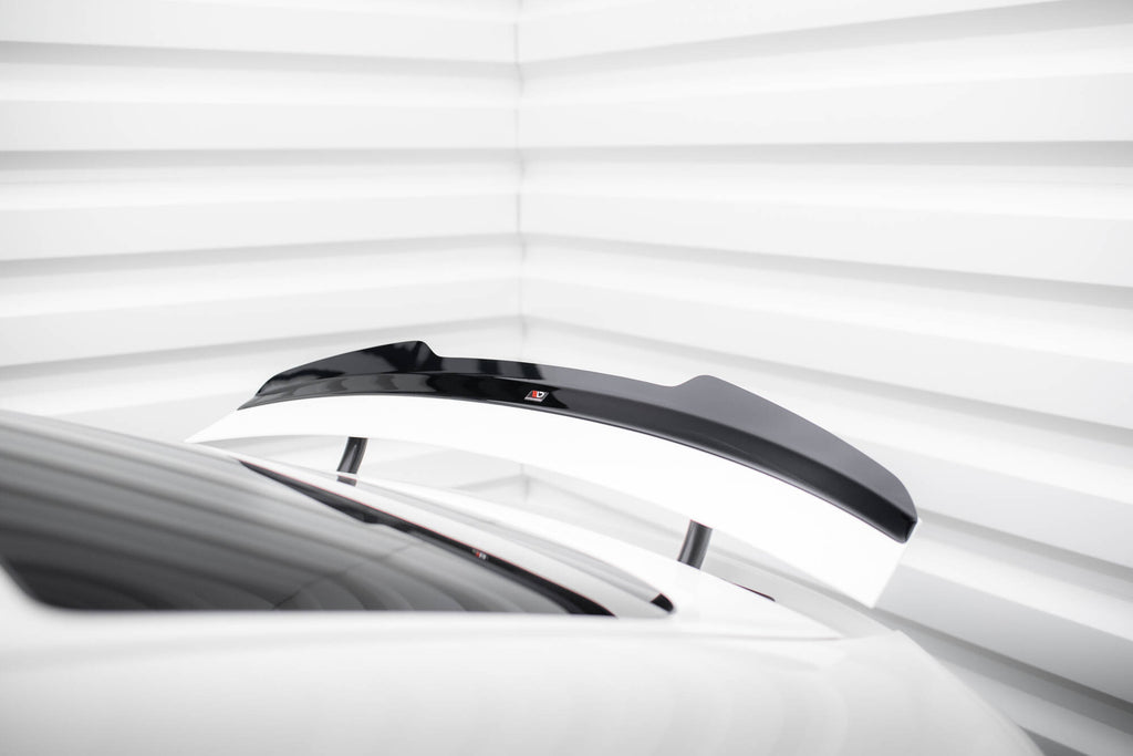 Maxton Design Spoiler CAP passend für Mercedes-AMG GT 53 / 43 V8 Package 4 Door-Coupe X290 schwarz Hochglanz