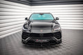 Maxton Design Street+ Spoilerlippe Front Ansatz V.1 passend für Lamborghini Urus Mk1 schwarz Hochglanz