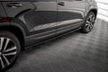 Maxton Design Street+ Seitenschweller Leisten passend für Seat Ateca Mk1 schwarz Hochglanz