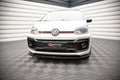 Maxton Design Street+ Spoilerlippe Front Ansatz passend für VW Up GTI schwarz Hochglanz
