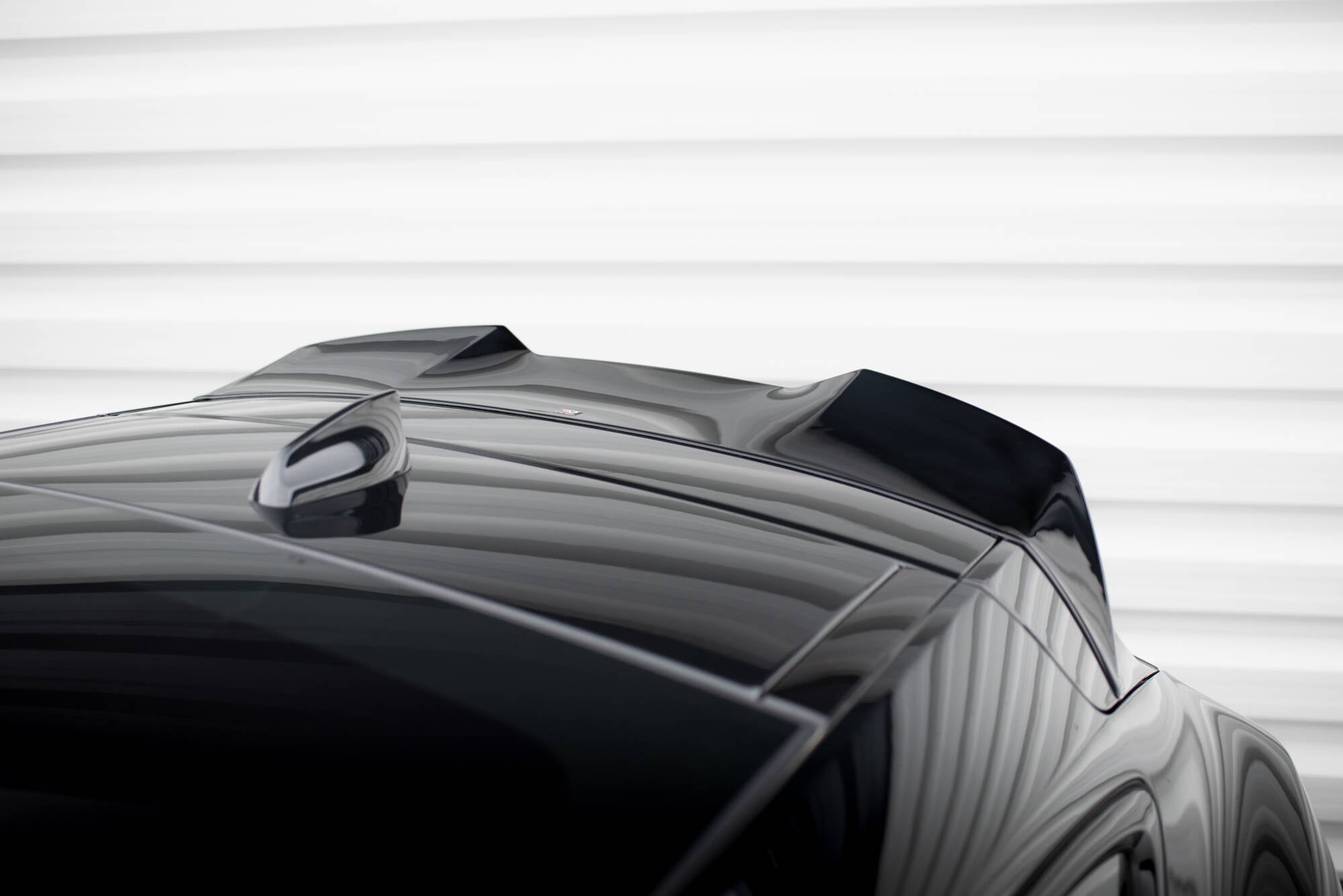 Maxton Design Spoiler CAP 3D passend für Jaguar E-Pace R-Dynamic X540 schwarz Hochglanz
