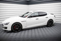 Maxton Design Street+ Seitenschweller Leisten passend für Maserati Ghibli Modena Mk3 Facelift schwarz Hochglanz