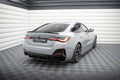 Maxton Design Heckansatz BMW M440i Gran Coupe G26 schwarz Hochglanz für BMW 4er Gran Coupe