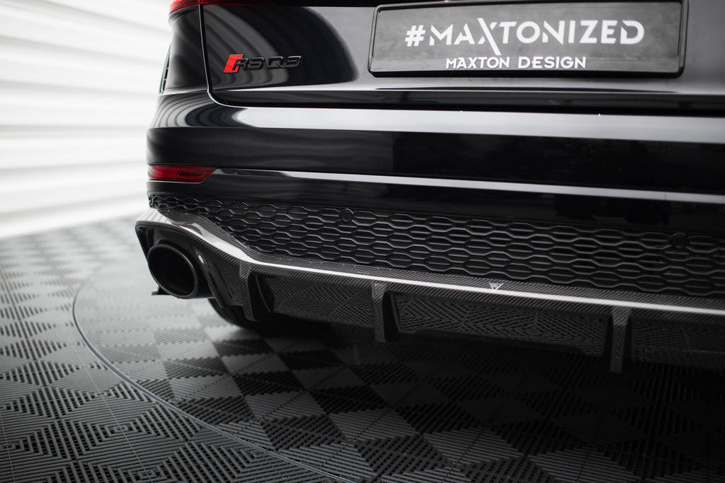 Maxton Design Prepreg Carbon Fiber Diffusor Heck Ansatz passend für Audi RSQ8 Mk1