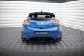 Maxton Design Street+ Mittlerer Diffusor RACE passend für Renault Megane RS Mk3 schwarz Hochglanz