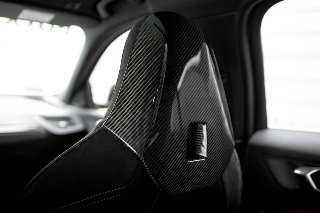 Maxton Design Prepreg Carbon Fiber Headrests BMW 1er F40 M135i für BMW 1er F40