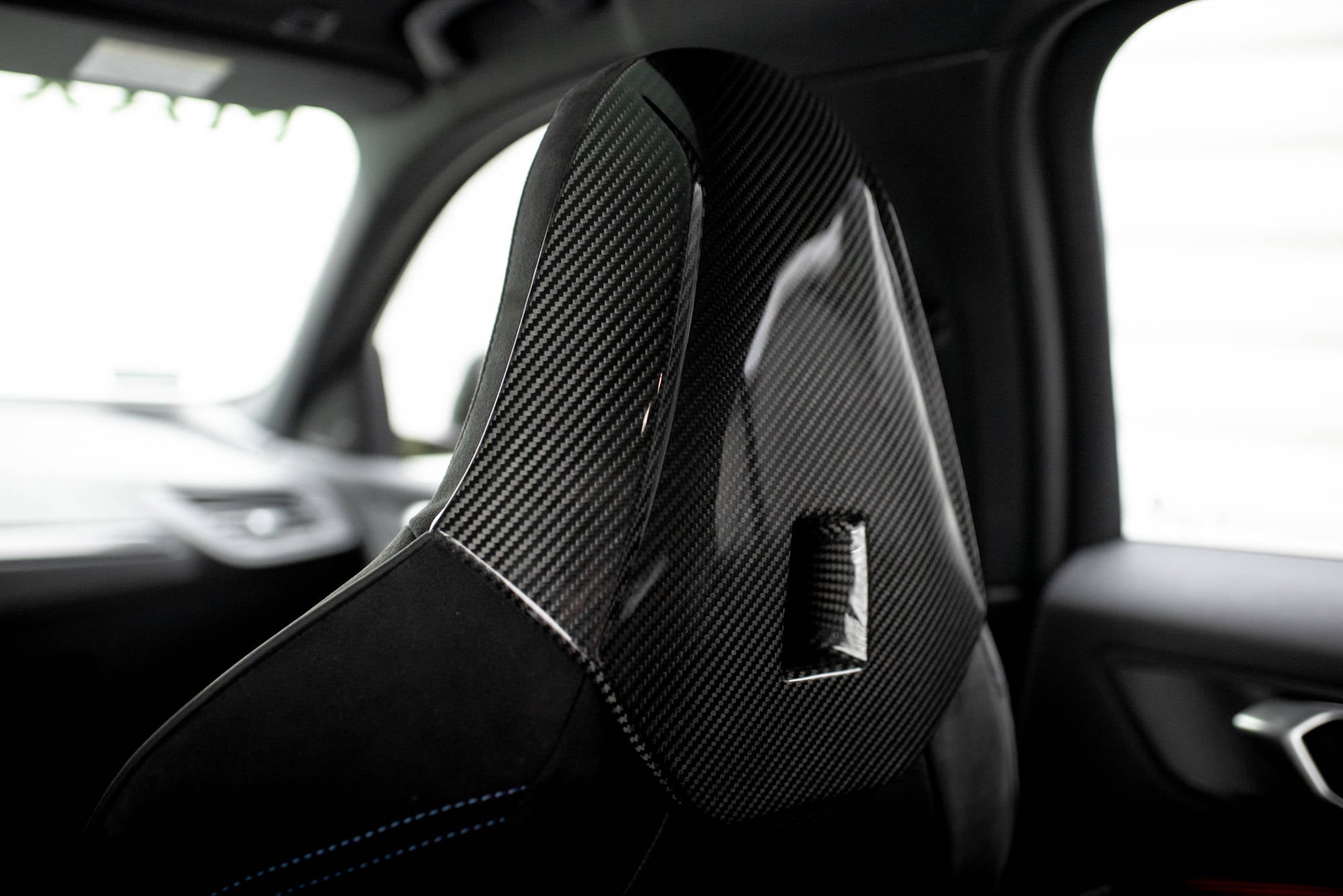 Maxton Design Prepreg Carbon Fiber Headrests BMW 1er F40 M135i für BMW 1er F40