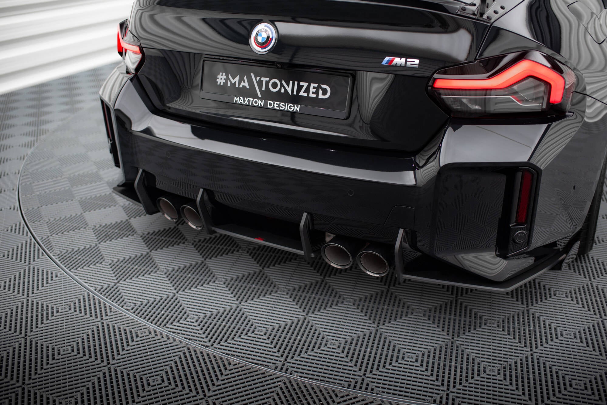 Maxton Design Street Pro Heckschürze passend für BMW M2 G87