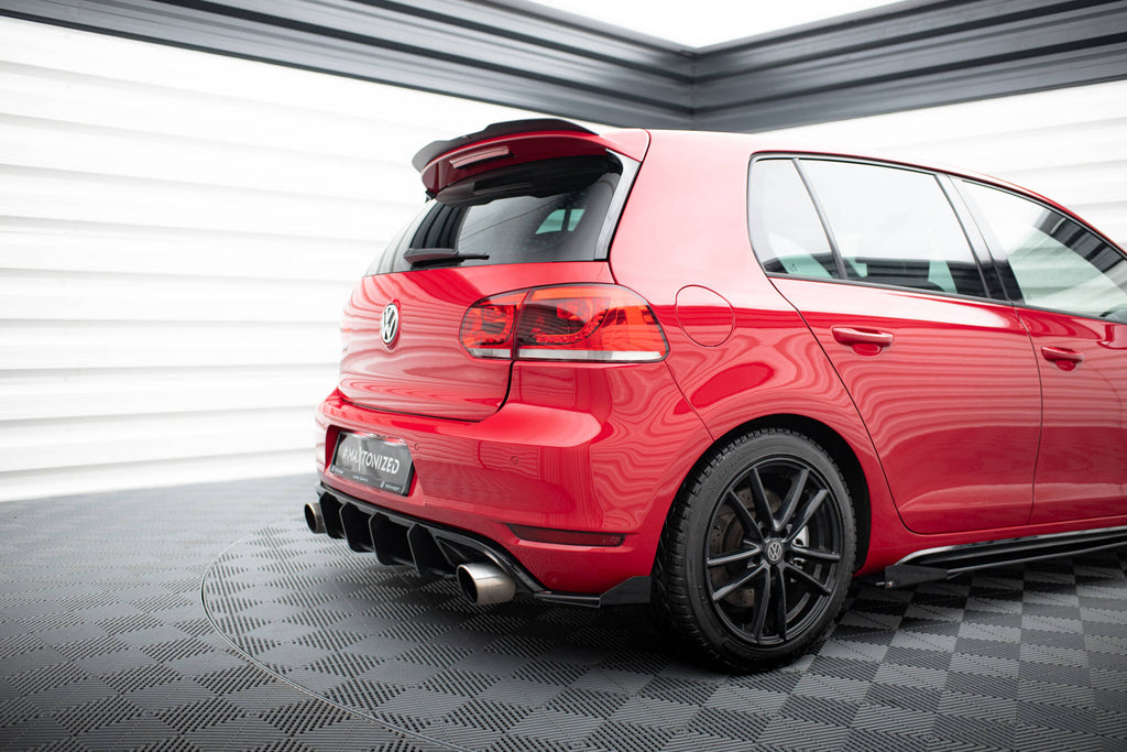 Maxton Design Robuste Racing Heckschürze V.2 passend für VW Golf GTI Mk6