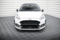 Maxton Design Street Pro Street+ Spoilerlippe Front Ansatz passend für Ford Fiesta Mk8 ST / ST-Line