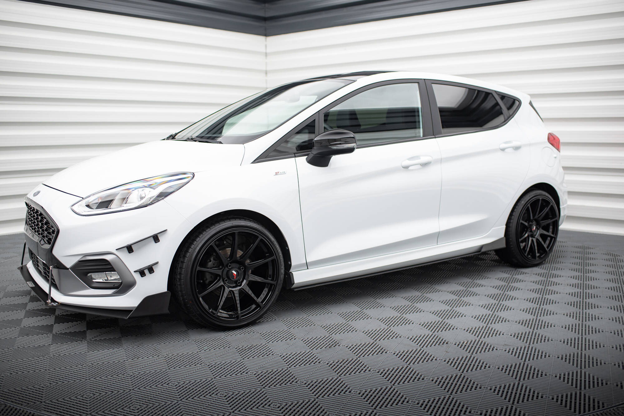 Maxton Design Sport Street+ Seitenschweller Leisten passend für V.1 passend für Ford Fiesta Mk8 ST / ST-Line