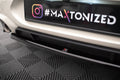 Maxton Design Heckansatz Mini Cooper Clubman John Cooper Works F54 Facelift schwarz Hochglanz für Mini Clubman F54 Facelift