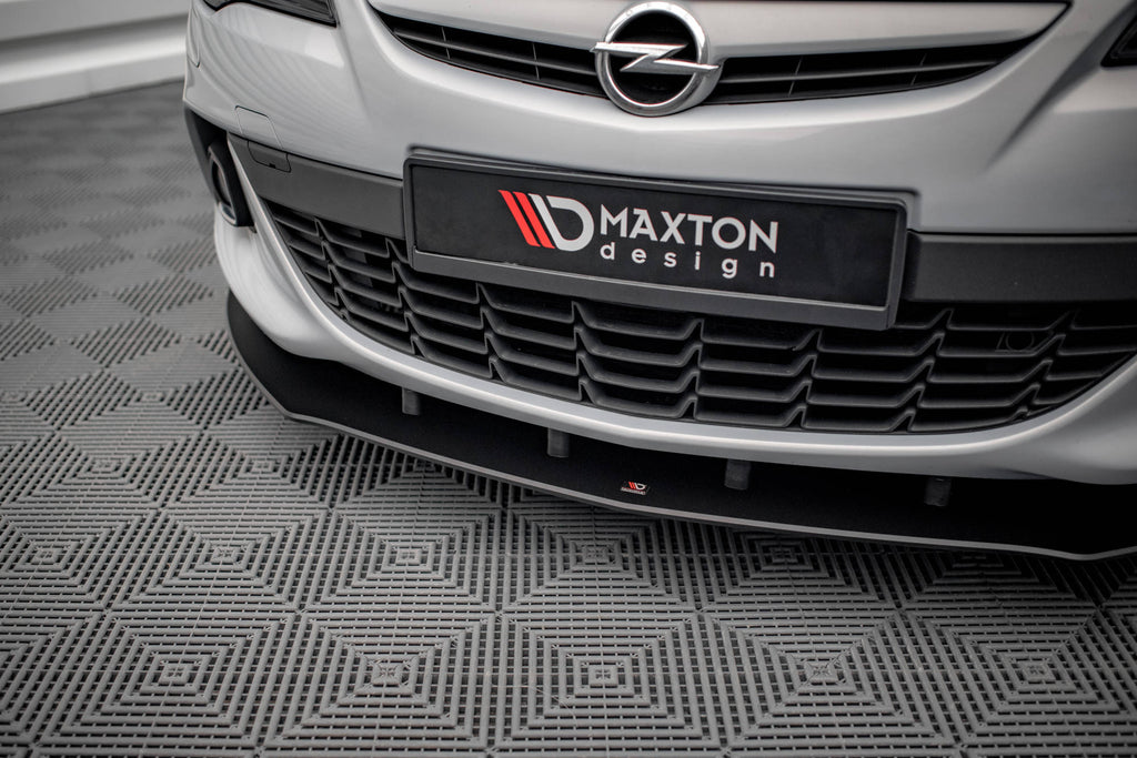 Maxton Design Street Pro Street+ Spoilerlippe Front Ansatz passend für Opel Astra GTC OPC-Line J
