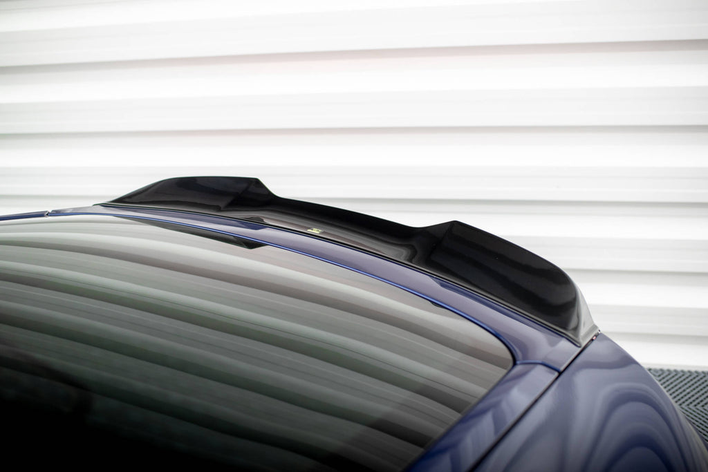 Maxton Design Spoiler CAP 3D passend für Porsche Panamera E-Hybrid 971 Facelift schwarz Hochglanz