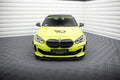 Maxton Design Street Pro Street+ Spoilerlippe Front Ansatz passend für BMW 1er M-Paket / M135i / 128ti F40